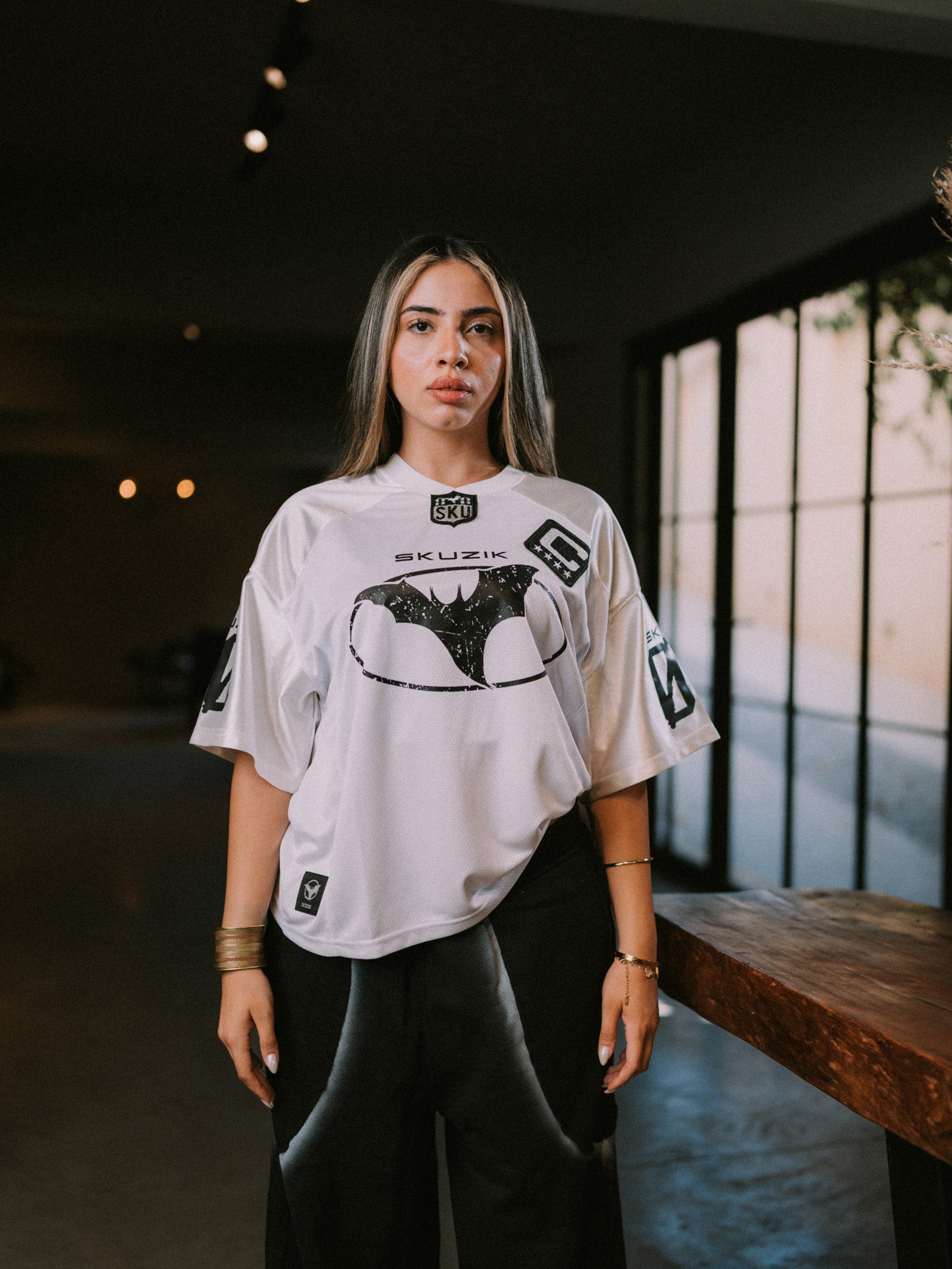 MIAMI WHITE CROME T-SHIRT