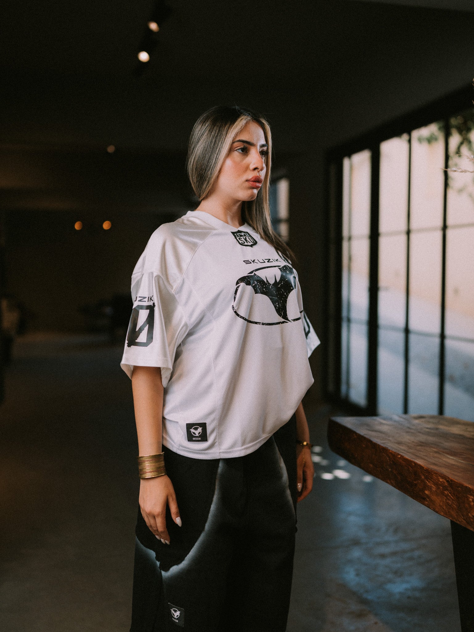 MIAMI WHITE CROME T-SHIRT
