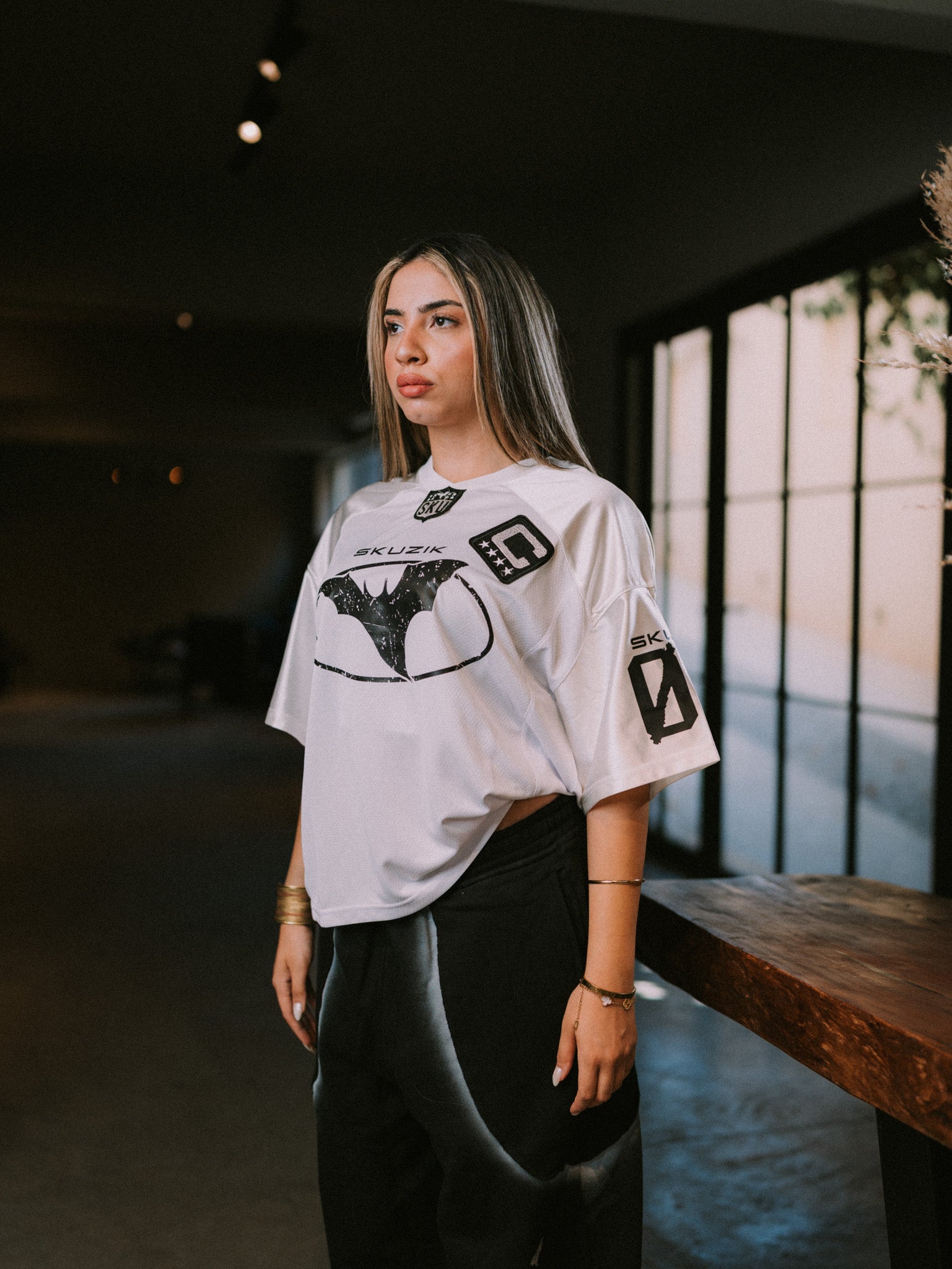 MIAMI WHITE CROME T-SHIRT