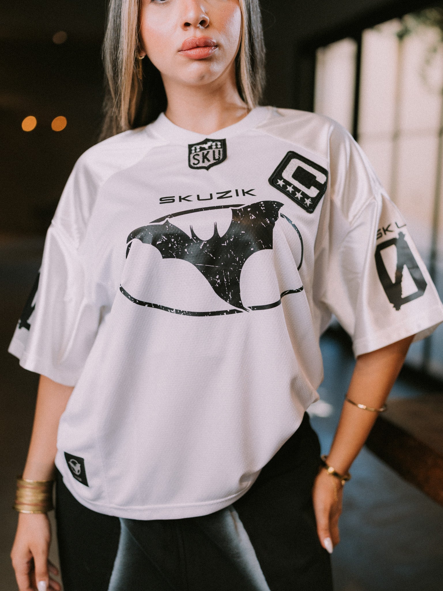 MIAMI WHITE CROME T-SHIRT