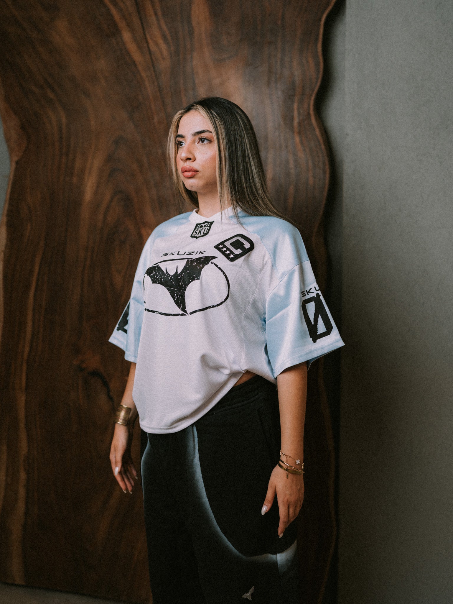 MIAMI BABE BLUE T-SHIRT